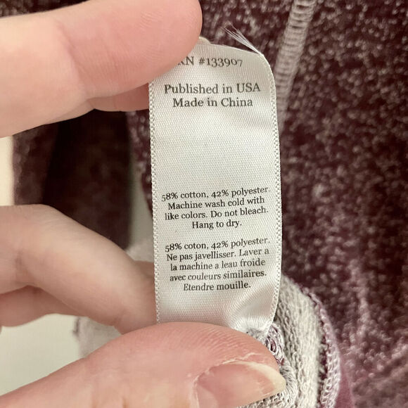 Publish Brand Size Medium Sweatshirt - Maroon Long Sleeve Today for Tomorrow - Picture 8 of 8